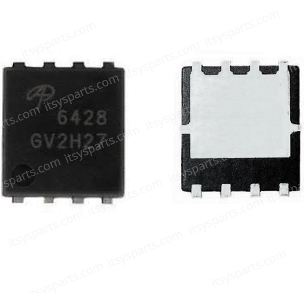 Controller IC Chip - 30V N-Channel MOSFET AON6428 N6428 6428 chip for laptop - Integrated Laptop Chip (Code 1-CHIP0264)