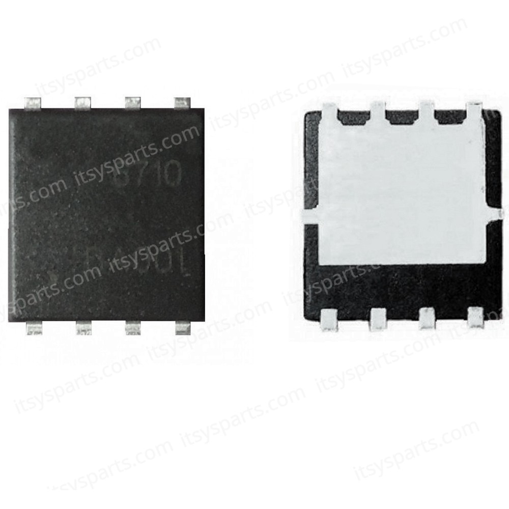 Controller IC Chip - 30V N-Channel MOSFET AON6710 6710 chip for laptop - Integrated Laptop Chip (Code 1-CHIP0268)