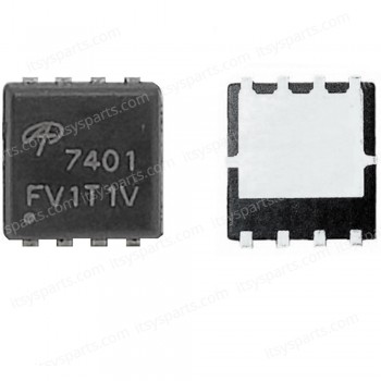 Controller IC Chip - 30V P-Channel MOSFET AON7401 7401 chip for laptop - Integrated Laptop Chip (Code 1-CHIP0275)