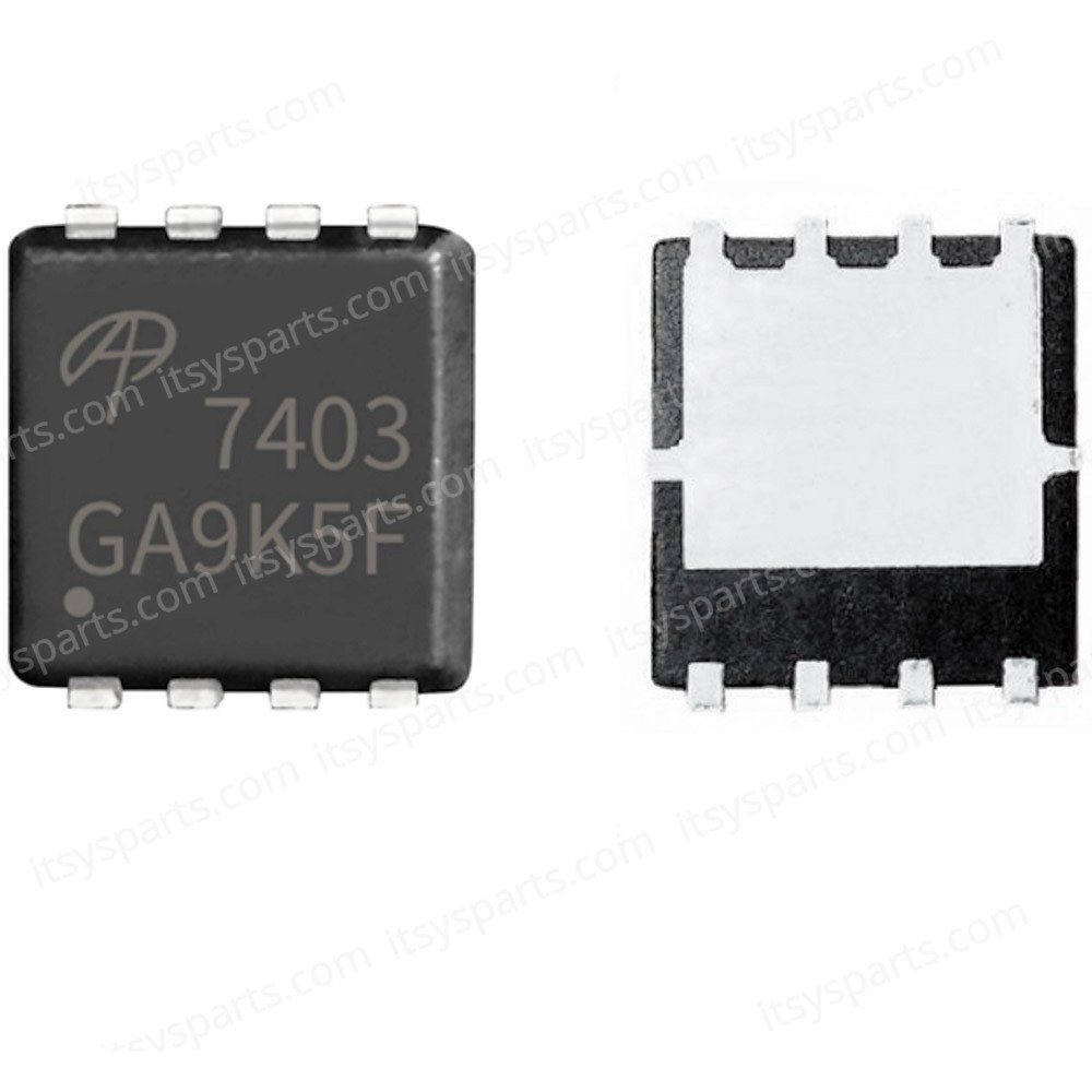 Controller IC Chip - 30V P-Channel MOSFET AON7403 7403 chip for laptop - Integrated Laptop Chip (Code 1-CHIP0277)
