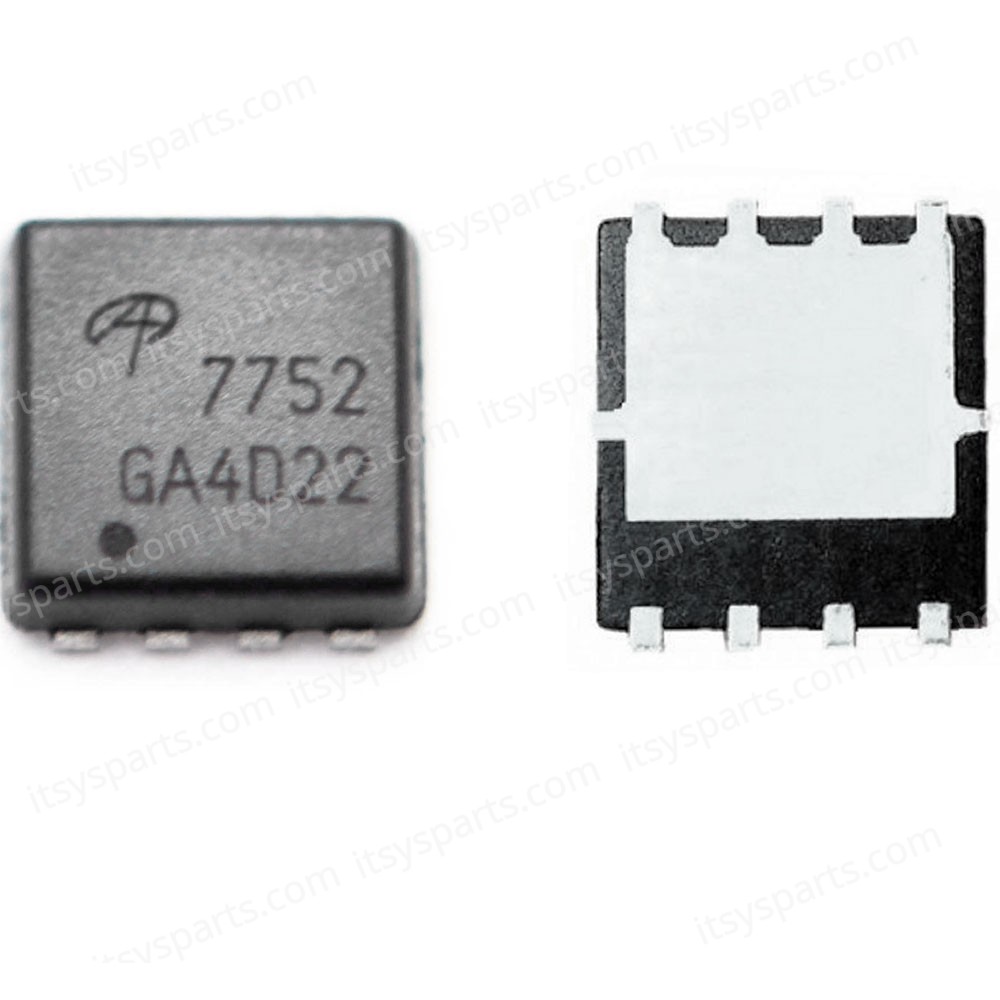 Controller IC Chip - 30V N-Channel MOSFET AON7752 AO7752 7752 chip for laptop - Integrated Laptop Chip (Code 1-CHIP0281)