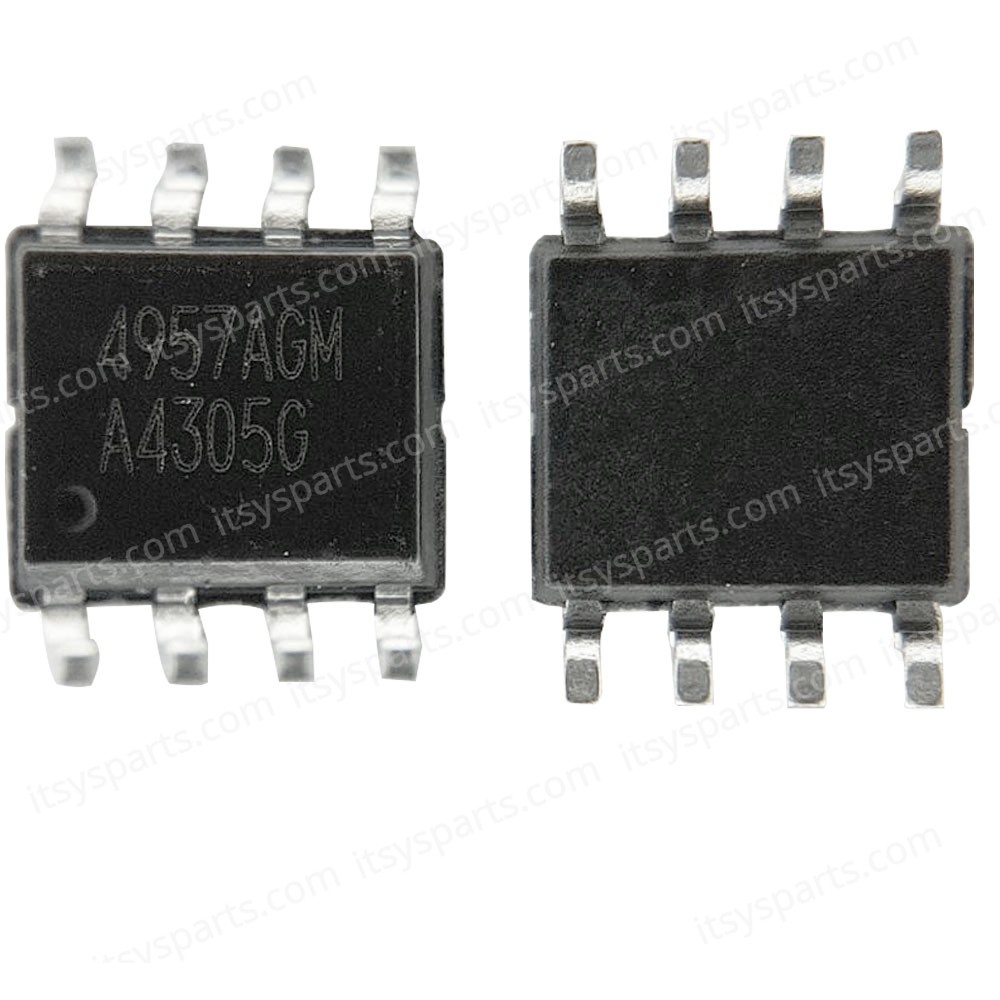Controller IC Chip - P-CHANNEL POWER MOSFET AP4957AGM 4957AGM 4957A 4957 chip for laptop - Integrated Laptop Chip (Code 1-CHIP0287)