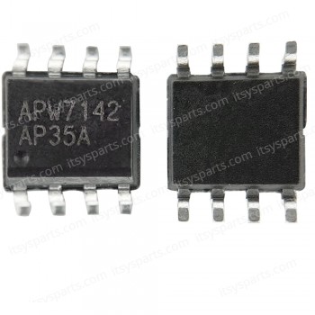 Controller IC Chip - Synchronous-Rectified Buck Converter MOSFET APW7142 APW 7142 chip for laptop - Integrated Laptop Chip (Code 1-CHIP0300)