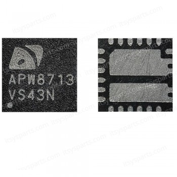 Controller IC Chip - High Input Voltage 8A PWM Converter MOSFET APW8713 APW 8713 chip for laptop - Integrated Laptop Chip (Code 1-CHIP0304)