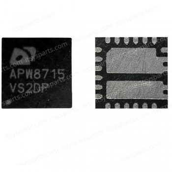 Controller IC Chip - High Input Voltage 6A PWM Converter MOSFET APW8715QBI-TRG APW8715 chip for laptop - Integrated Laptop Chip (Code 1-CHIP0305)