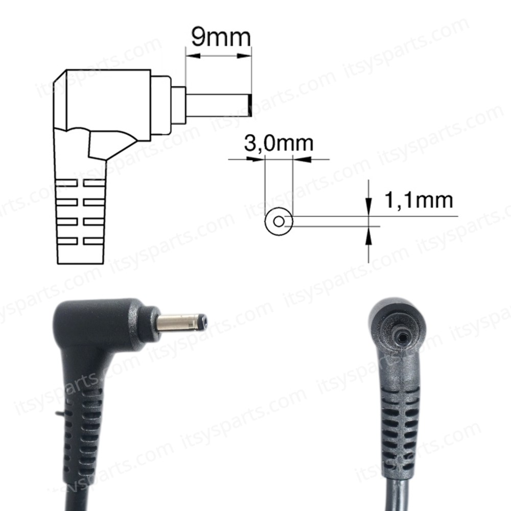 Laptop Power Adapter - AC Adapter Charger APPLE SF114-34-C05E Laptop Notebook Charger - OEM (Ref.60131BLACK)