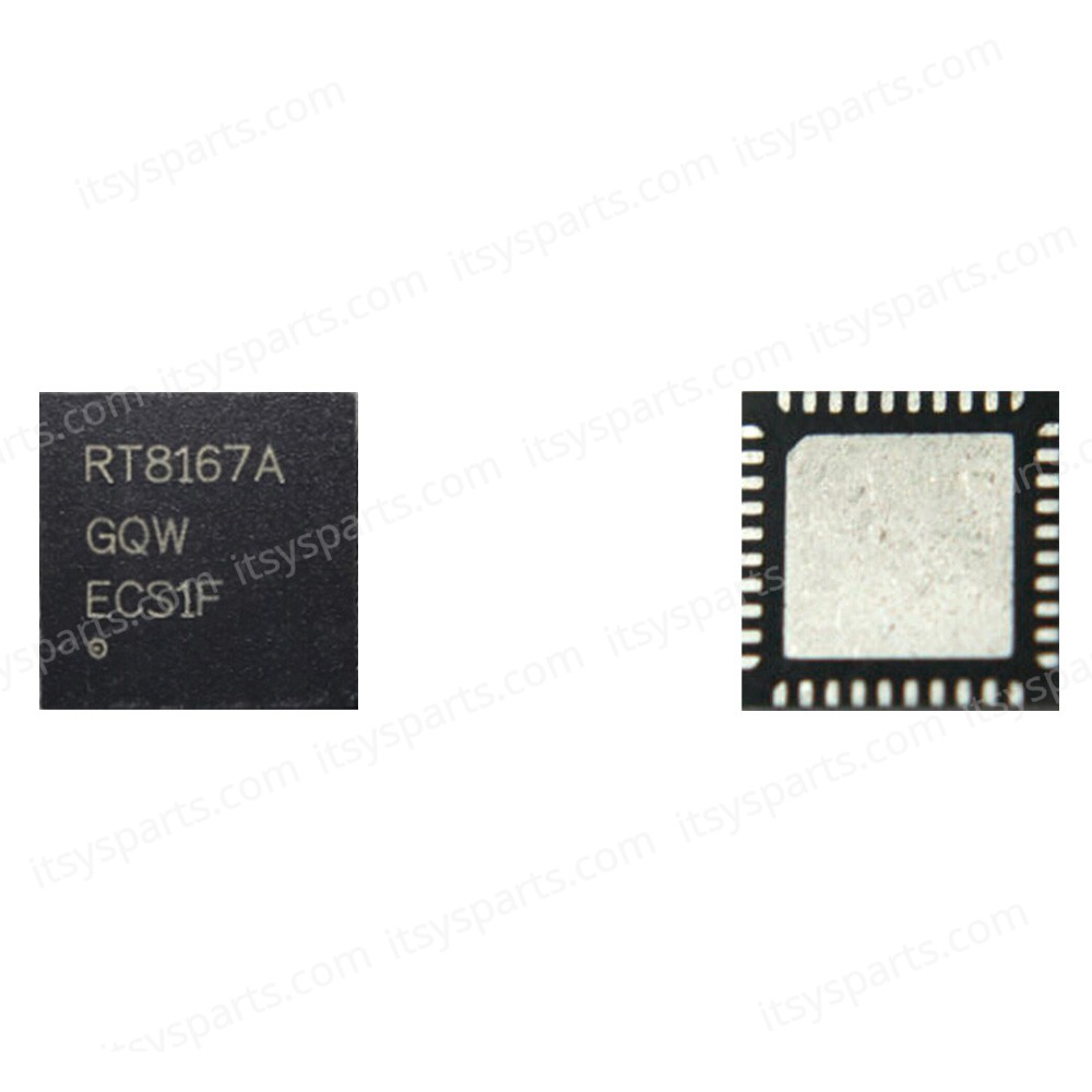 Controller IC Chip - RT8167AGQW RT8167A QFN48 Chip for laptop - Integrated Laptop Chip (Code 1-CHIP0930)