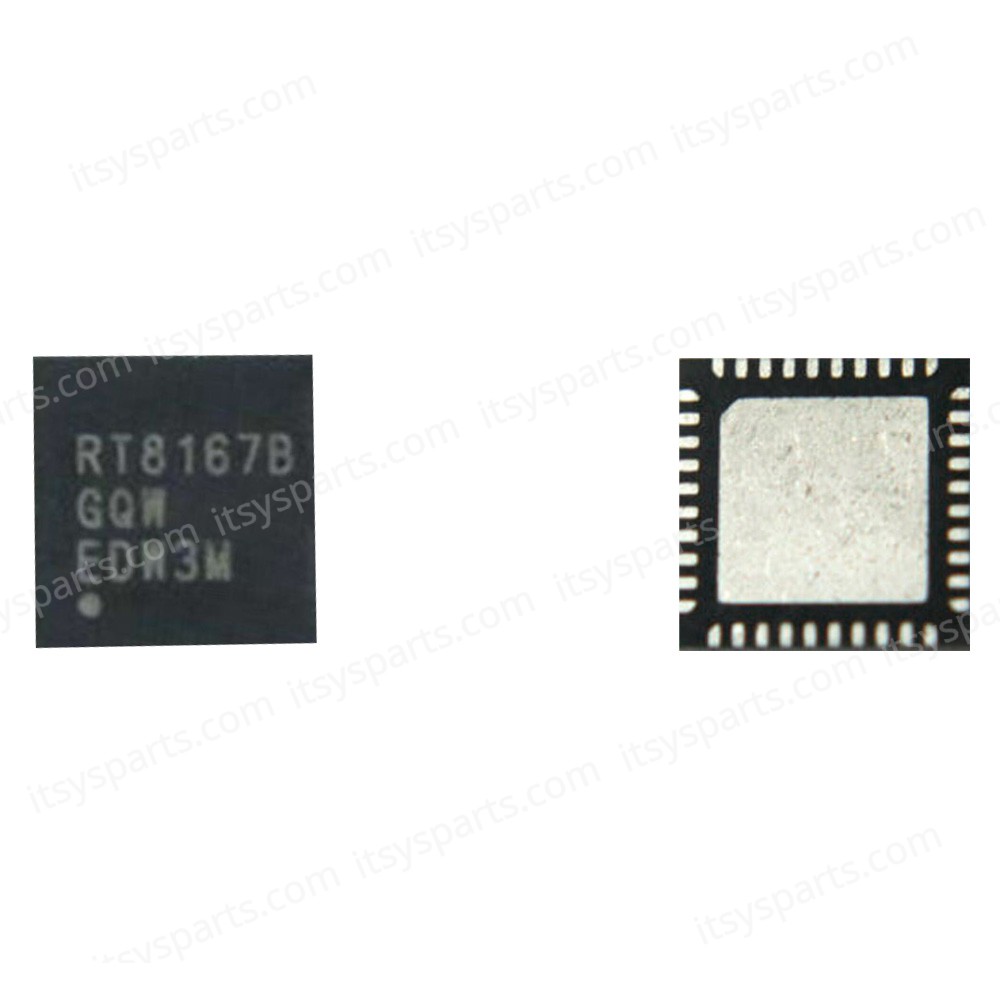 Controller IC Chip - RT8167BGQW RT8167B QFN40 Chip for laptop - Integrated Laptop Chip (Code 1-CHIP0931)