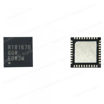 Controller IC Chip - RT8167BGQW RT8167B QFN40 Chip for laptop - Integrated Laptop Chip (Code 1-CHIP0931)
