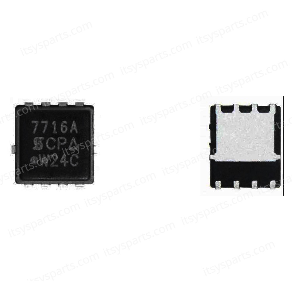 Controller IC Chip - SI7716ADN T1 GE3 SI7716A 7716A SO-8 Chip for laptop - Integrated Laptop Chip (Code 1-CHIP1026)
