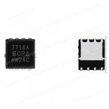 Controller IC Chip - SI7716ADN T1 GE3 SI7716A 7716A SO-8 Chip for laptop - Integrated Laptop Chip (Code 1-CHIP1026)