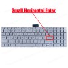 Keyboard Keyboard Laptop HP 15s-eq2185nw (Ref.40478GRSILVER)