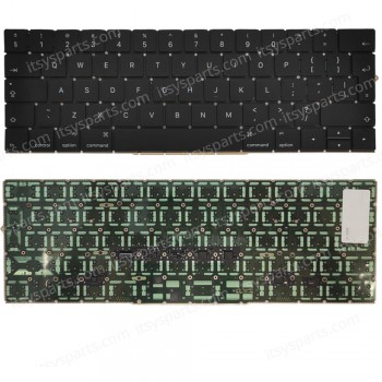 Keyboard Laptop Apple MacBook Pro 13 A1706 15 A1707 UK BLACK with vertical ENTER and backlit ( SKU.40414UKBACKLIT )