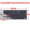 Laptop Keyboard for HP EliteBook 745 840 846 G5 G6 L14377-001 L14379-001 US Pointer Black with Silver Frame ( SKU.40906US ) 
