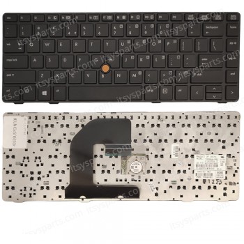 Keyboard - Keyboard Laptop HP Probook 6460b 6465b 6470b 6470b 6475b 6460b 6465b 6470b 6475b 8460p 8470w OEM (Ref.40279USPOINTER)
