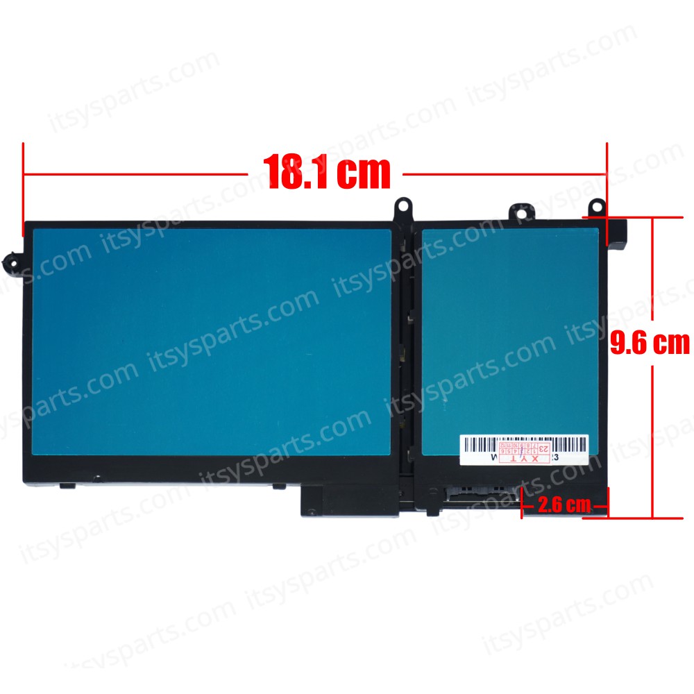 Laptop Battery for Dell Latitude 5280 5480 5490 5580 5590 5491 5591 5495 Series ( SKU.1-BAT0445 )