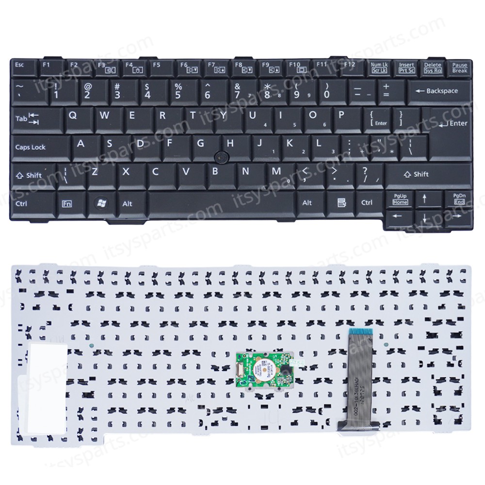 Keyboard - Laptop Keyboard for Fujitsu A552 A561 MP-09K36003D853 CP442332 CP503704 CP503704-XX CP603268-01 CP611381-XX CP611396-XX MP-09K30J03D853W UK Pointer Black (Ref. 40325UKPOINTER) Keyboard - Laptop Keyboard for Fujitsu A552 A561 MP-09K36003D853 CP442332 CP503704 CP503704-XX CP603268-01 CP611381-XX CP611396-XX MP-09K30J03D853W UK Pointer Black (Ref. 40325UKPOINTER)