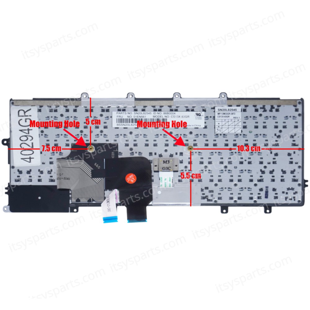 Greek Laptop Keyboard for Lenovo IBM ThinkPad CS13X-83GR MP-12M33GR-G622 PK1312F1A02 GR Pointer Black ( Ref.40294GR ) Greek Laptop Keyboard for Lenovo IBM ThinkPad CS13X-83GR MP-12M33GR-G622 PK1312F1A02 GR Pointer Black ( Ref.40294GR )
