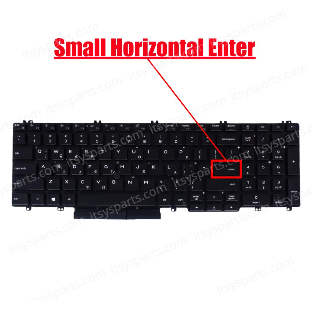 Greek Laptop Keyboard for Dell Latitude 5500 5501 5510 0MMH7V-DFH00 0MMH7V NSK-EX0BC PK132FA1B00 GR No Frame Backlight Pointer Black ( Ref.40623GRBACKLIT ) Greek Laptop Keyboard for Dell Latitude 5500 5501 5510 0MMH7V-DFH00 0MMH7V NSK-EX0BC PK132FA1B00 GR No Frame Backlight Pointer Black ( Ref.40623GRBACKLIT )