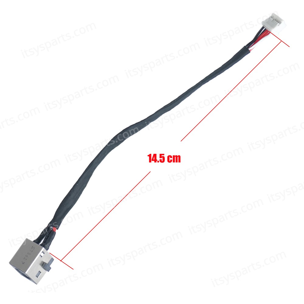 DC Power Jack Socket for Laptop Dell Latitude 14 TDP-105HSR2-D-102-J 150526 160310 105HSR2 with cable 14.5cm 7pins ( Code 3975 )