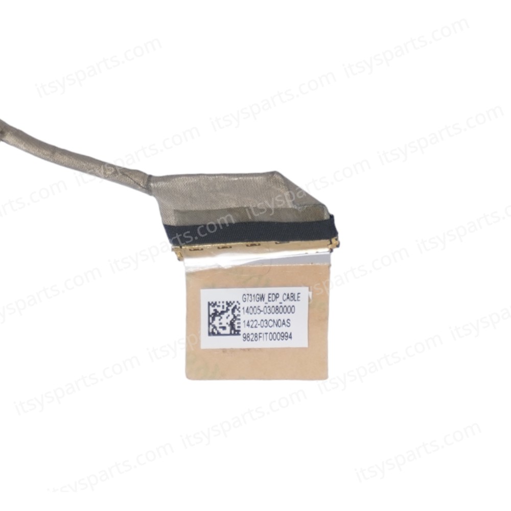 Monitor Cable - Flex Video Screen LCD Cable for Laptop Asus ROG Strix G G731GU 1422-03CNOAS 14005-03080000 14005-03080200 6017B1432701 6017B1548801 eDP 40pins Monitor cable ( Code 1-FLEX1357 )