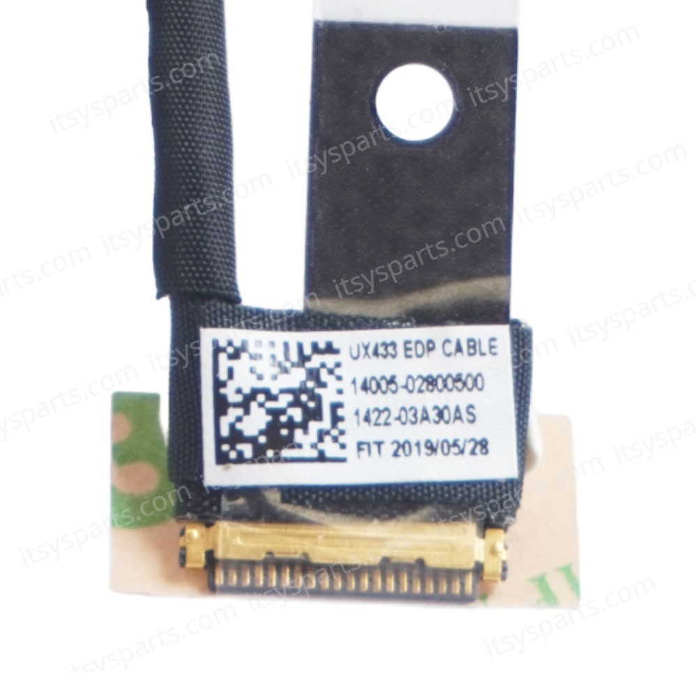 Monitor Cable - Flex Video Screen LCD Cable for Laptop Asus Zenbook UX433 Ux433Fn Ux433Fn-2B 14005-02800500 1422-03A30AS1 eDP 30pins Monitor cable ( Code 1-FLEX1358 ) Monitor Cable - Flex Video Screen LCD Cable for Laptop Asus Zenbook UX433 Ux433Fn Ux433Fn-2B 14005-02800500 1422-03A30AS1 eDP 30pins Monitor cable ( Code 1-FLEX1358 )