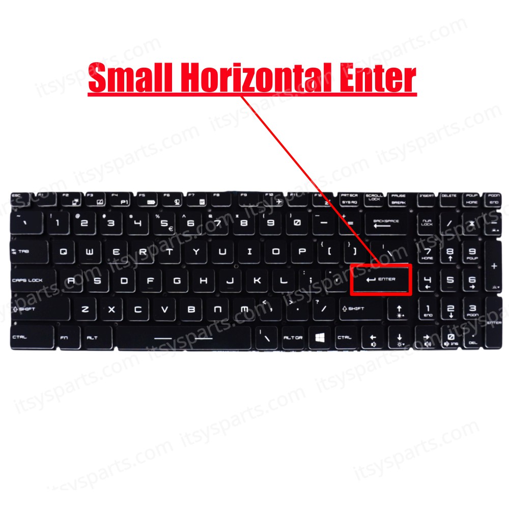 Laptop Keyboard for MSI GE72 GE62 GS60 GS70 GT72 GP62 GP72 V143422EKL V143422FK1 S1N-3ETR2W1-SA0 S1N-3E00211-SA0 V143422GK1 US No Frame Color Backlight Black ( SKU.40562USNOFRCOLORBL )