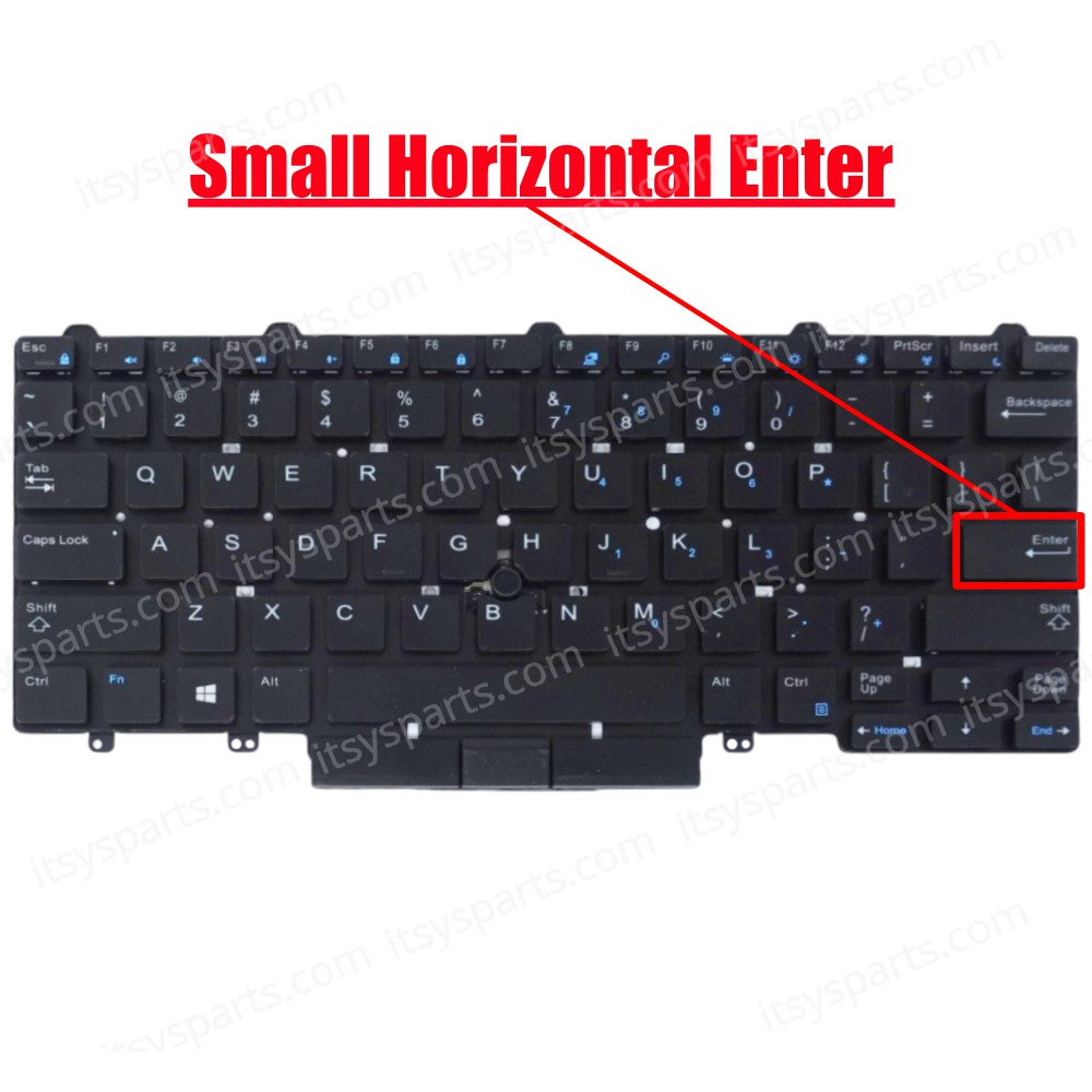 Keyboard - Laptop Keyboard for Dell Latitude E5450 E5470 5480 5490 E7450 E7470 7480 7490 Dual Point 09FFCM 9FFCM SN7230BL 04JPX1 US Backlight Pointer Black ( Code 40373USBLPOINTER )