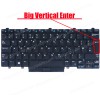 Keyboard - Laptop Keyboard for Dell Latitude E5450 E5470 5480 5490 E7450 E7470 7480 7490 Dual Point 09FFCM 9FFCM SN7230BL 04JPX1 UK Backlight Pointer Black ( Code 40373UKBLPOINTER )