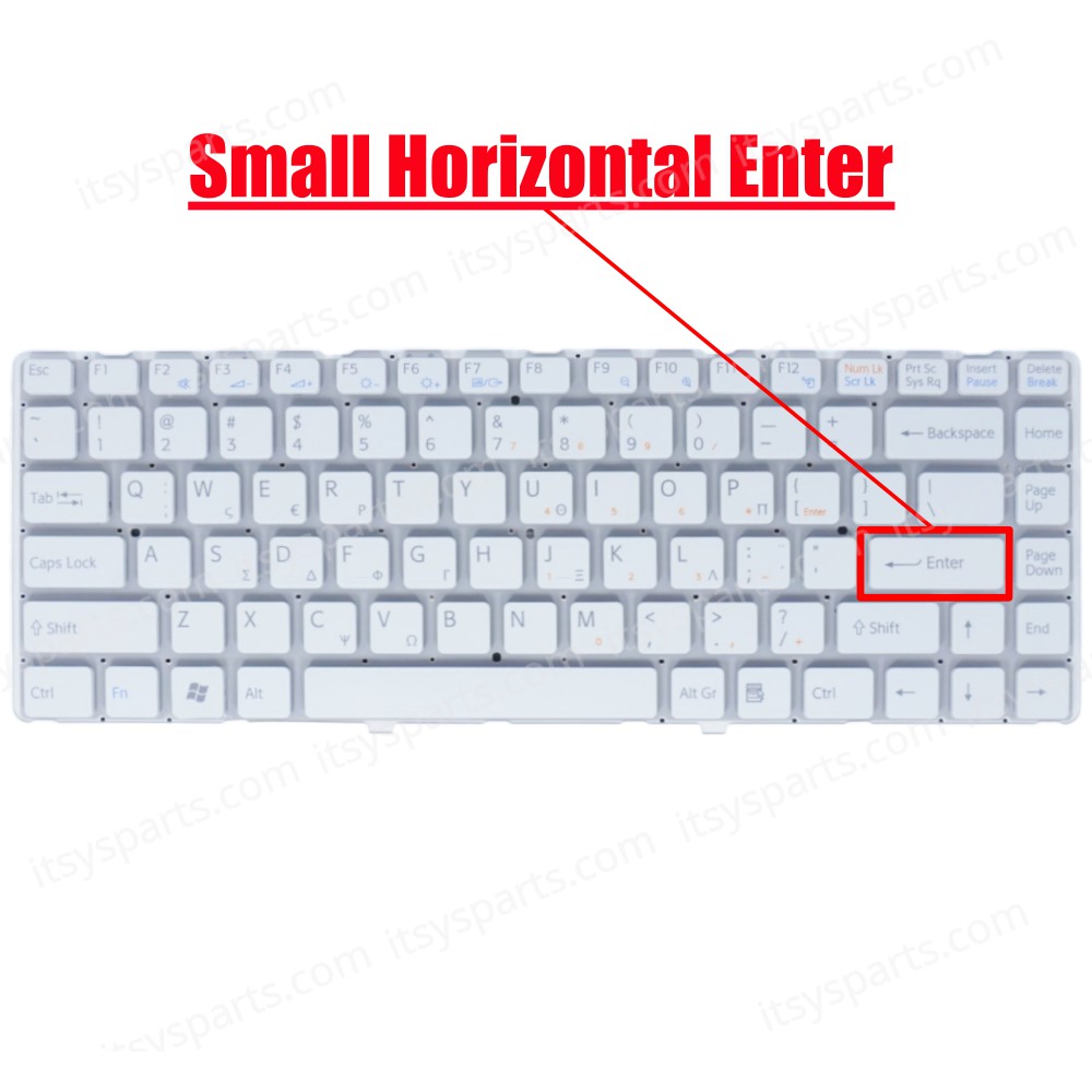 Greek Laptop Keyboard for Sony Vaio VGNNW VGN NW NW130J VGN NW26M 53010DJ53 203 148737911 148737951 148927011 9Z.N5CSQ.101 GR No Frame White ( Ref.40239GR ) Greek Laptop Keyboard for Sony Vaio VGNNW VGN NW NW130J VGN NW26M 53010DJ53 203 148737911 148737951 148927011 9Z.N5CSQ.101 GR No Frame White ( Ref.40239GR )
