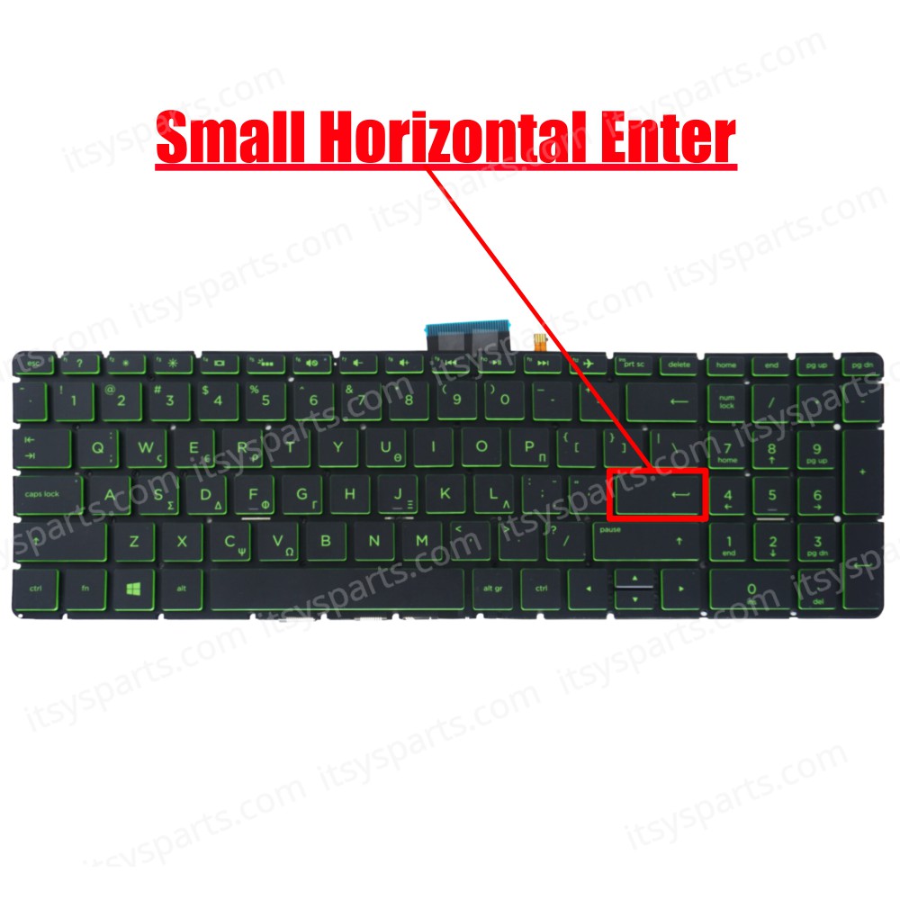 Greek Laptop Keyboard for HP Envy 15-CB000 15T-CB000 15-CB001lA 15-CB002lA 15-CB003lA 9Z.NE1BQ.HOL 9Z.NE1LN.H01 NSK-XDHBQ 926894-xxx 926893-xxx GR No Frame Backlit Green ( Ref.40478GRGREENBL ) Greek Laptop Keyboard for HP Envy 15-CB000 15T-CB000 15-CB001lA 15-CB002lA 15-CB003lA 9Z.NE1BQ.HOL 9Z.NE1LN.H01 NSK-XDHBQ 926894-xxx 926893-xxx GR No Frame Backlit Green ( Ref.40478GRGREENBL )