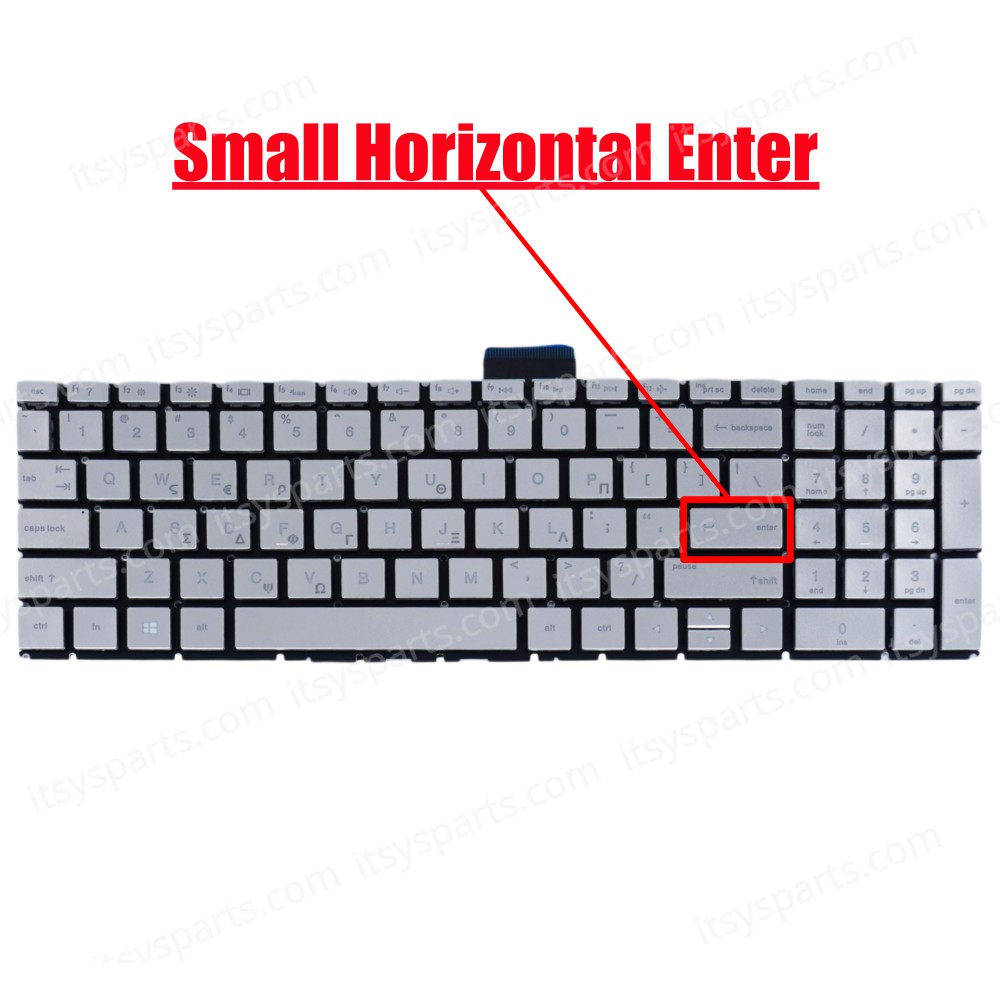 Greek Laptop Keyboard for HP 15-BS 15-BS000 15-BS100 17-AK 17-AE 17-BS 15-CC 15-BW 15q-BU AP204000E00 925008-001 GR No Frame Backlit Silver ( Ref.40478GRSILVERBL ) Greek Laptop Keyboard for HP 15-BS 15-BS000 15-BS100 17-AK 17-AE 17-BS 15-CC 15-BW 15q-BU AP204000E00 925008-001 GR No Frame Backlit Silver ( Ref.40478GRSILVERBL )