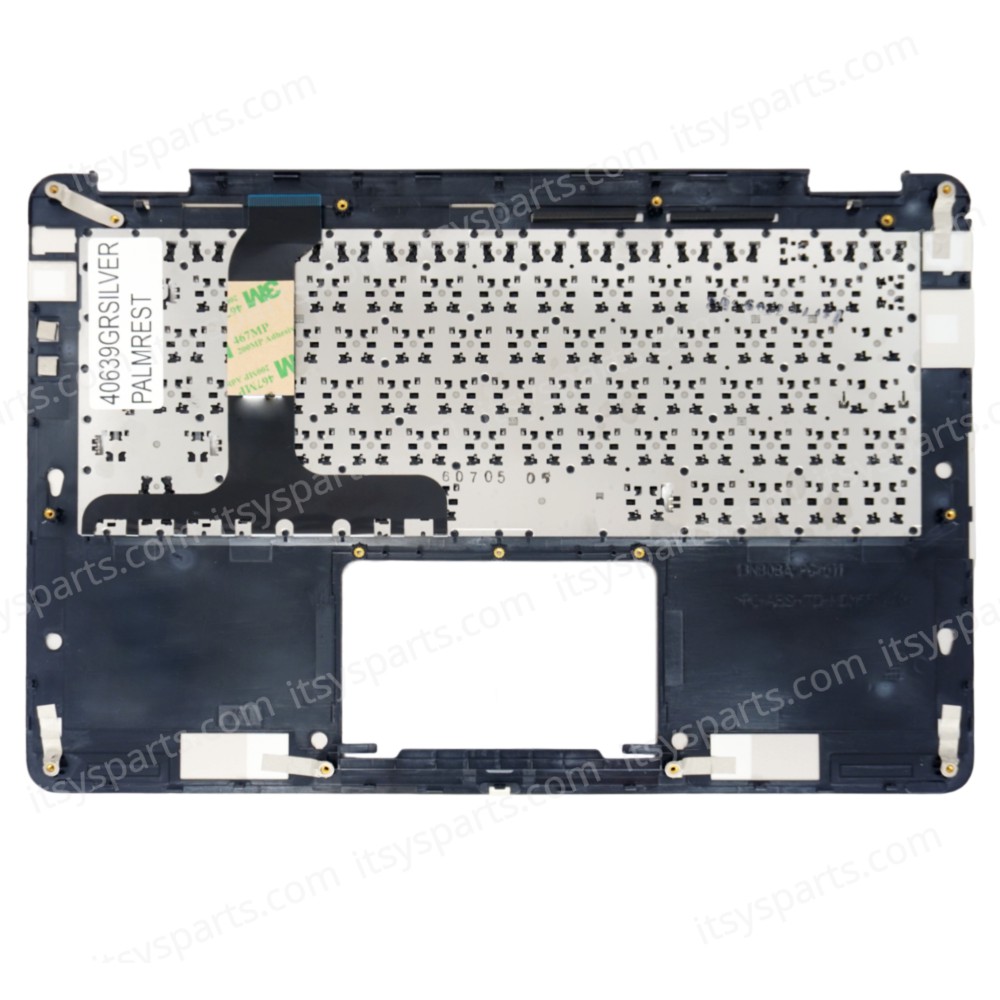 Greek Laptop Keyboard Palmrest for Asus Zenbook Flip UX320 UX360 UX360C UX360CA UX360U UX360UA Q324 Q324U Q324UA TP360C GR Gold ( SKU.40639GRSILVERPALMREST )