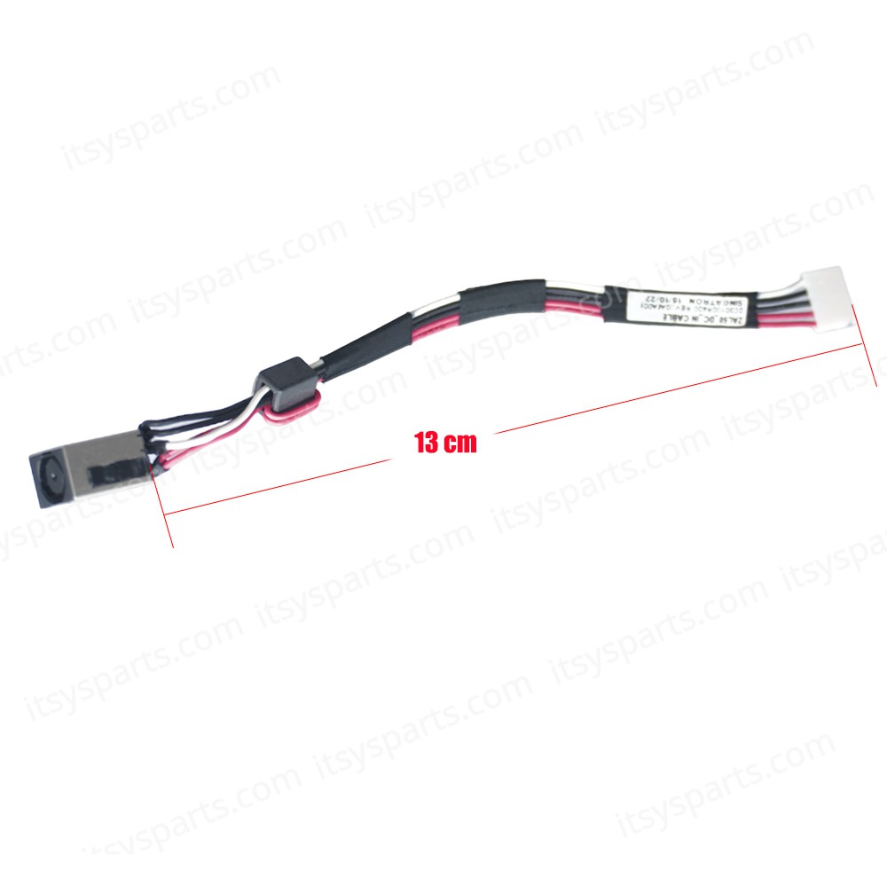DC Power Jack Socket for Laptop Dell Latitude 3450 DC30100R400 RP8D4 0RP8D4 CN-0RP8D4 DC30100RF00 with cable 13cm 5pins ( Ref.3976 )