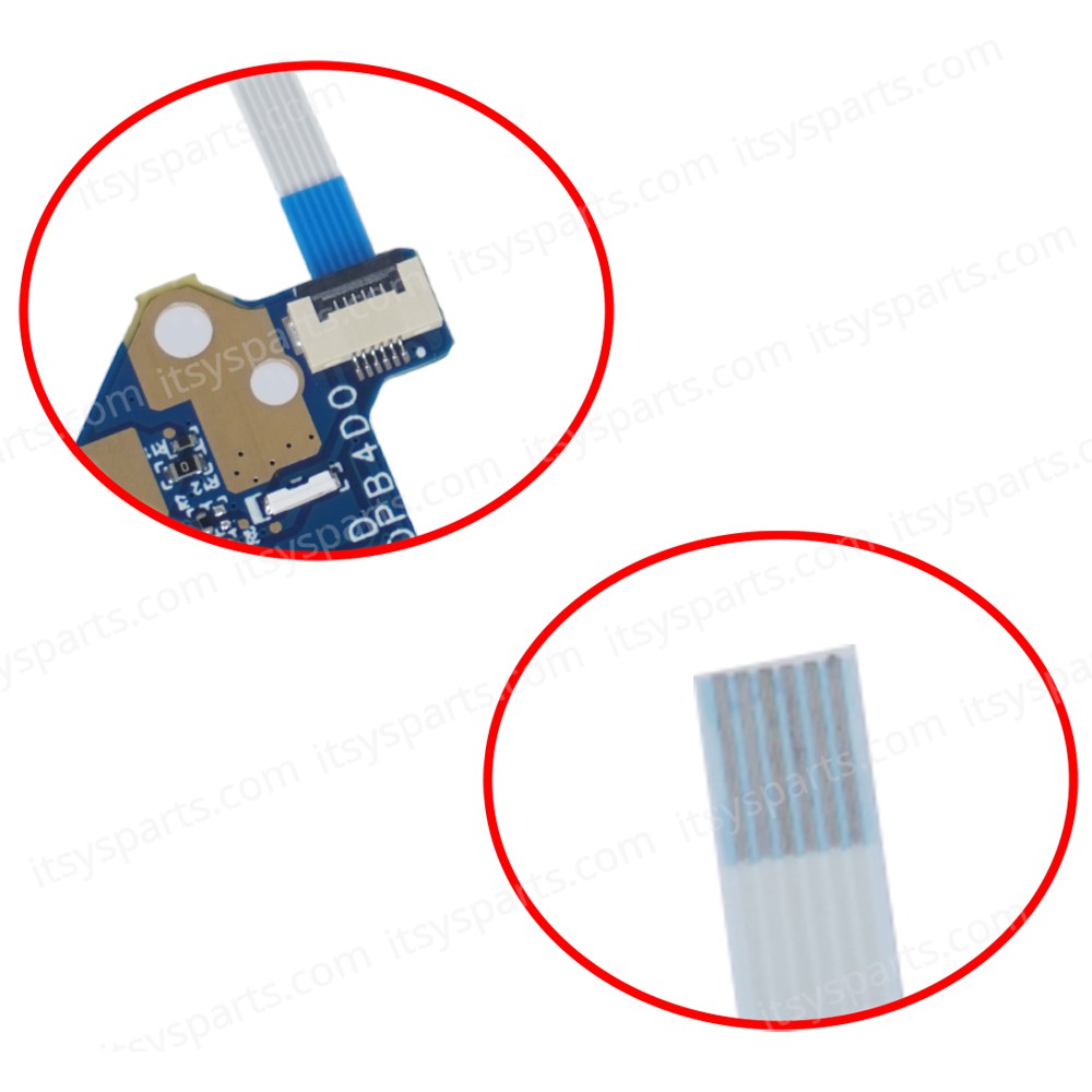 Start Button - Power Button Board for Laptop HP Omen 15-DC 15-DC1058WM DA0G3DPB4D0 L24347-001 with cable ( Ref.1-BRD150 ) Start Button - Power Button Board for Laptop HP Omen 15-DC 15-DC1058WM DA0G3DPB4D0 L24347-001 with cable ( Ref.1-BRD150 )