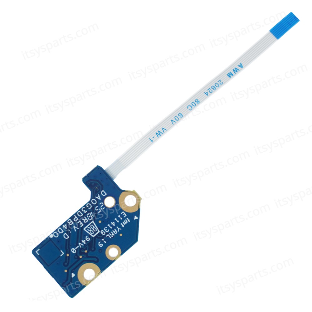 Start Button - Power Button Board for Laptop HP Omen 15-DC 15-DC1058WM DA0G3DPB4D0 L24347-001 with cable ( Ref.1-BRD150 ) Start Button - Power Button Board for Laptop HP Omen 15-DC 15-DC1058WM DA0G3DPB4D0 L24347-001 with cable ( Ref.1-BRD150 )