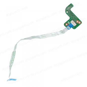 Start Button - Power Button Board for Laptop HP Pavilion 17-F001DX 17-F004DX 17-F025CY 17-F113DX 763708-001 DAY17APB6C0 32Y17PB0000 with cable ( Ref.1-BRD151 )