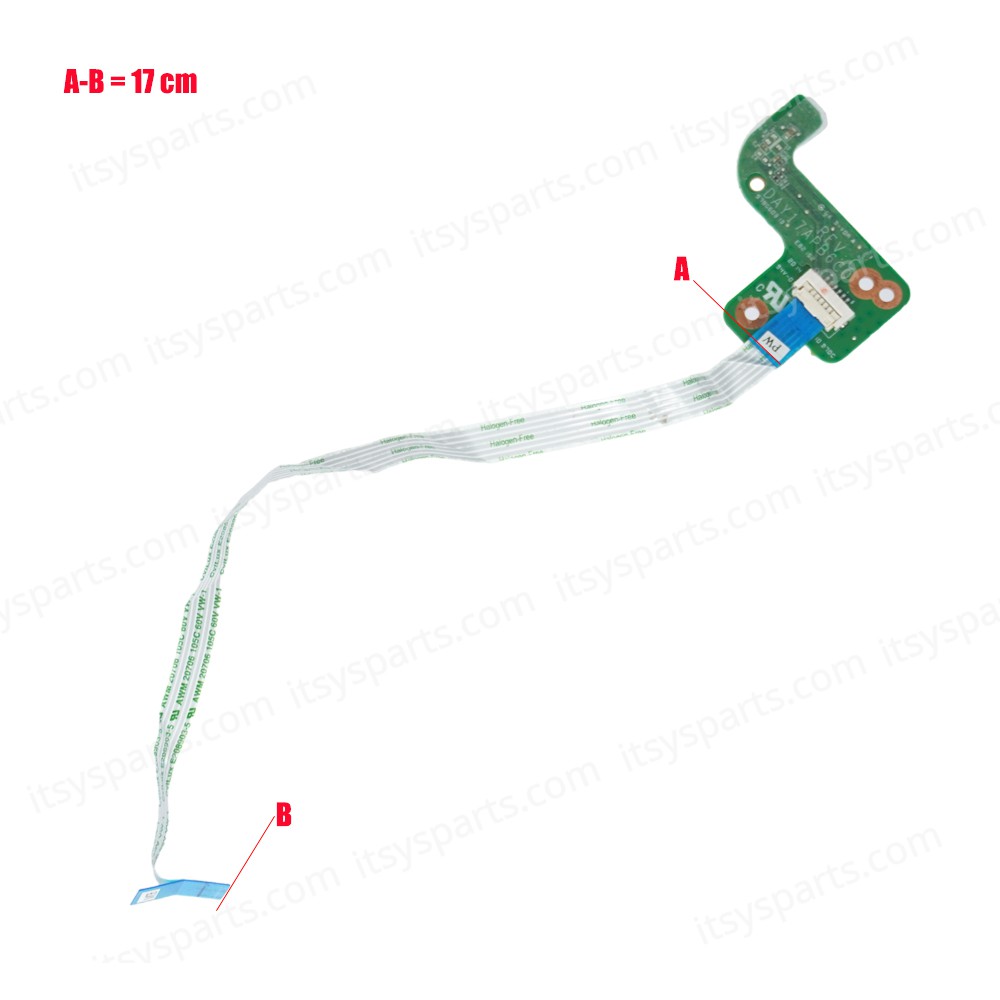 Start Button - Power Button Board for Laptop HP Pavilion 17-F001DX 17-F004DX 17-F025CY 17-F113DX 763708-001 DAY17APB6C0 32Y17PB0000 with cable ( Ref.1-BRD151 ) Start Button - Power Button Board for Laptop HP Pavilion 17-F001DX 17-F004DX 17-F025CY 17-F113DX 763708-001 DAY17APB6C0 32Y17PB0000 with cable ( Ref.1-BRD151 )