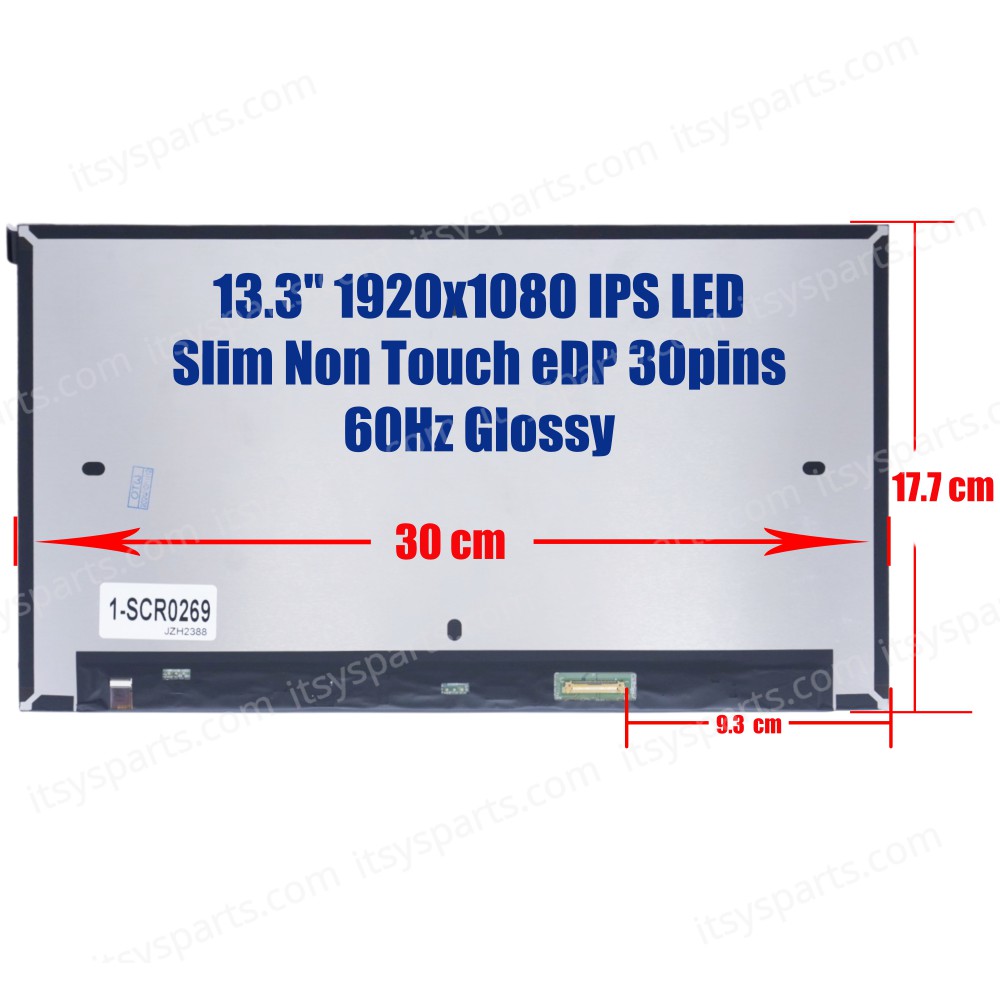 Laptop Monitor - Screen monitor for HP Envy X360 13-AY 13-AY0800NO 13-AY0455NG N133HCG-GF3 L52358-J31 13.3