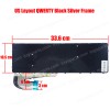 Keyboard - Laptop Keyboard for HP Elitebook 755 G3 755 G4 850 G3 850 G4 ZBook 15U G3 821157-001 821195-001 836623-001 SN9145BL US Silver ( Ref.40358US )