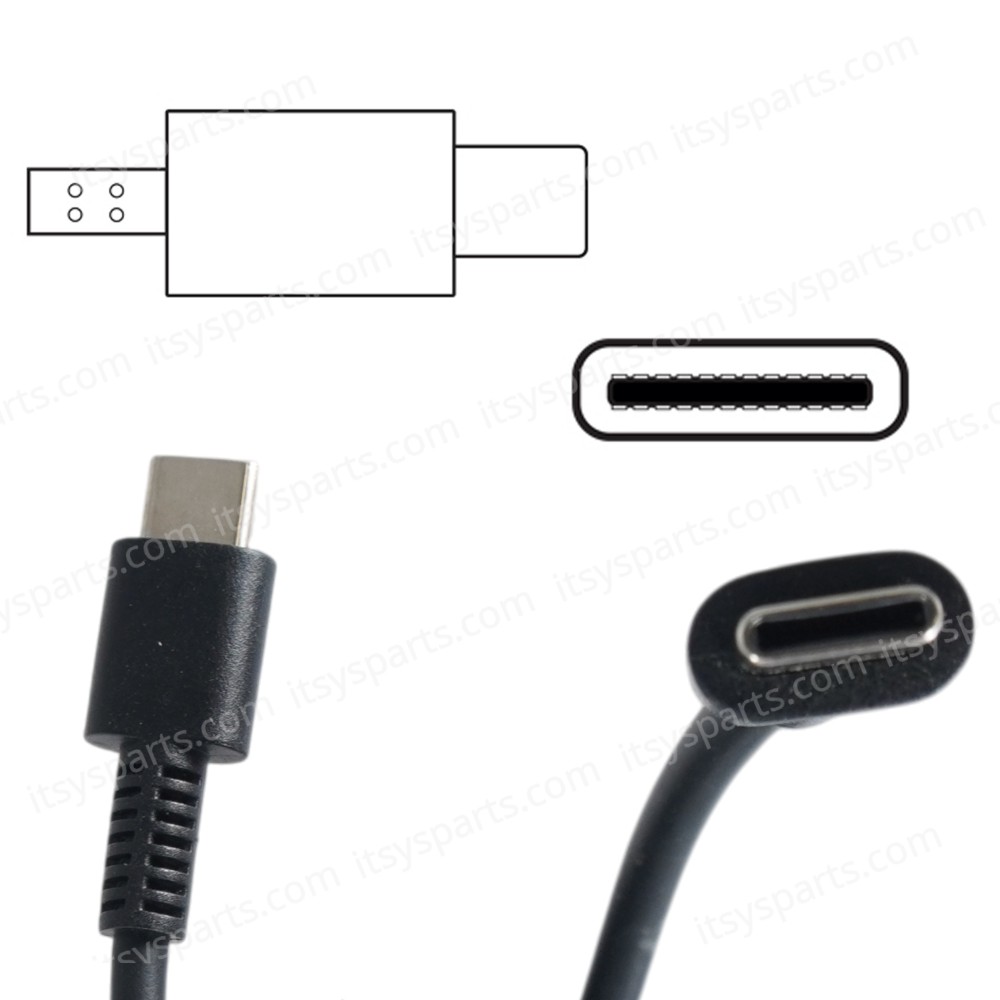 Laptop Power Adapter - AC Adapter Charger for HP 918338-001 860066-001 860210-850 L43407-001 L32390-001 45W Type-C Notebook Charger ( Ref.60269 )