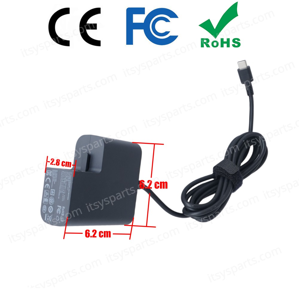 Laptop Power Adapter - AC Adapter Charger for HP 918338-001 860066-001 860210-850 L43407-001 L32390-001 45W Type-C Notebook Charger ( Ref.60269 )