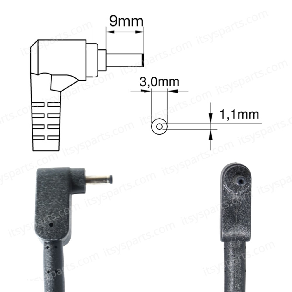 Laptop Power Supply - AC Adapter Charger for Acer PA-1650-80 KP.06503.002 ADP-65VH B 19V 3.42A 65W 3.0*1.1mm Notebook Charger ( Ref.60274 )