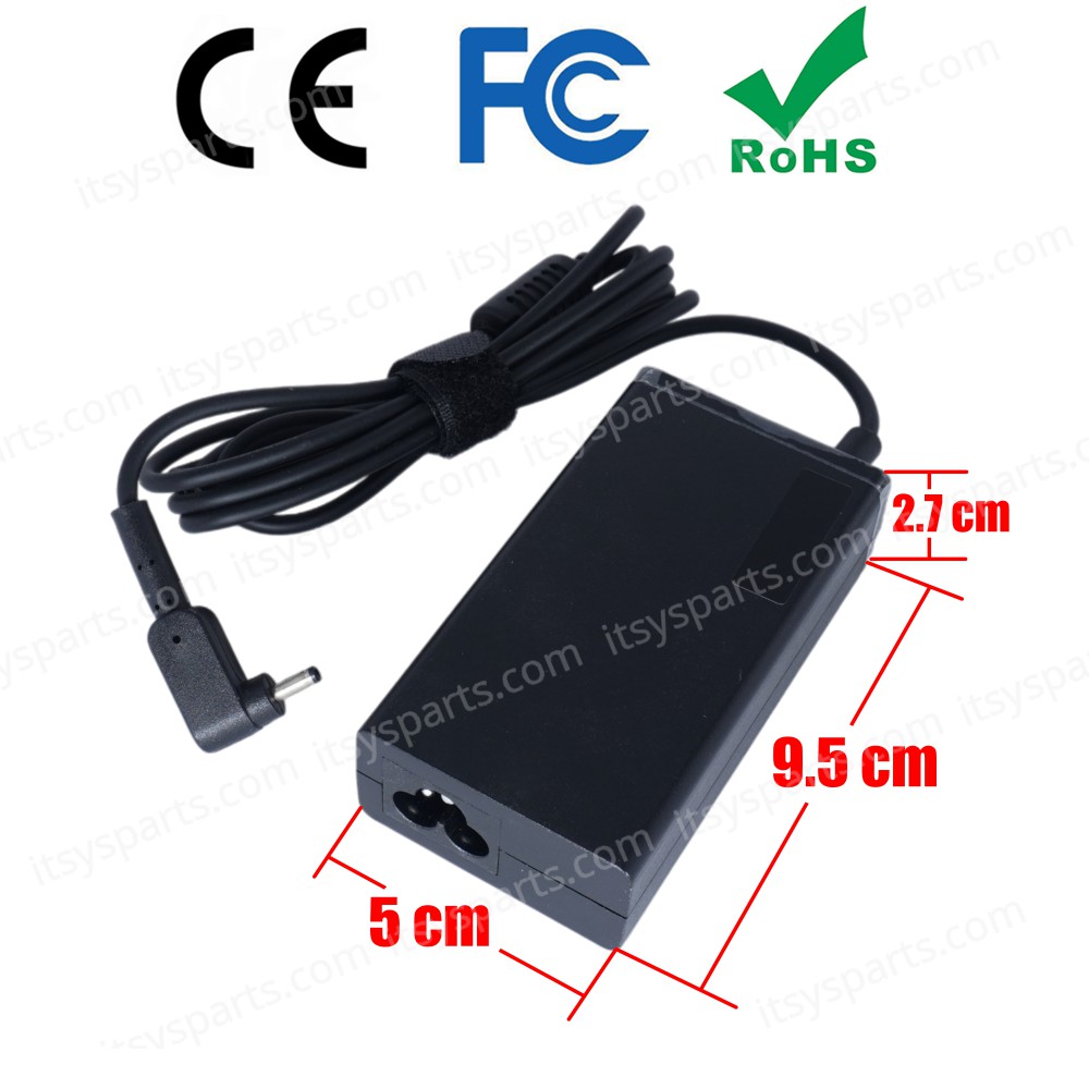 Laptop Power Supply - AC Adapter Charger for Acer PA-1650-80 KP.06503.002 ADP-65VH B 19V 3.42A 65W 3.0*1.1mm Notebook Charger ( Ref.60274 )