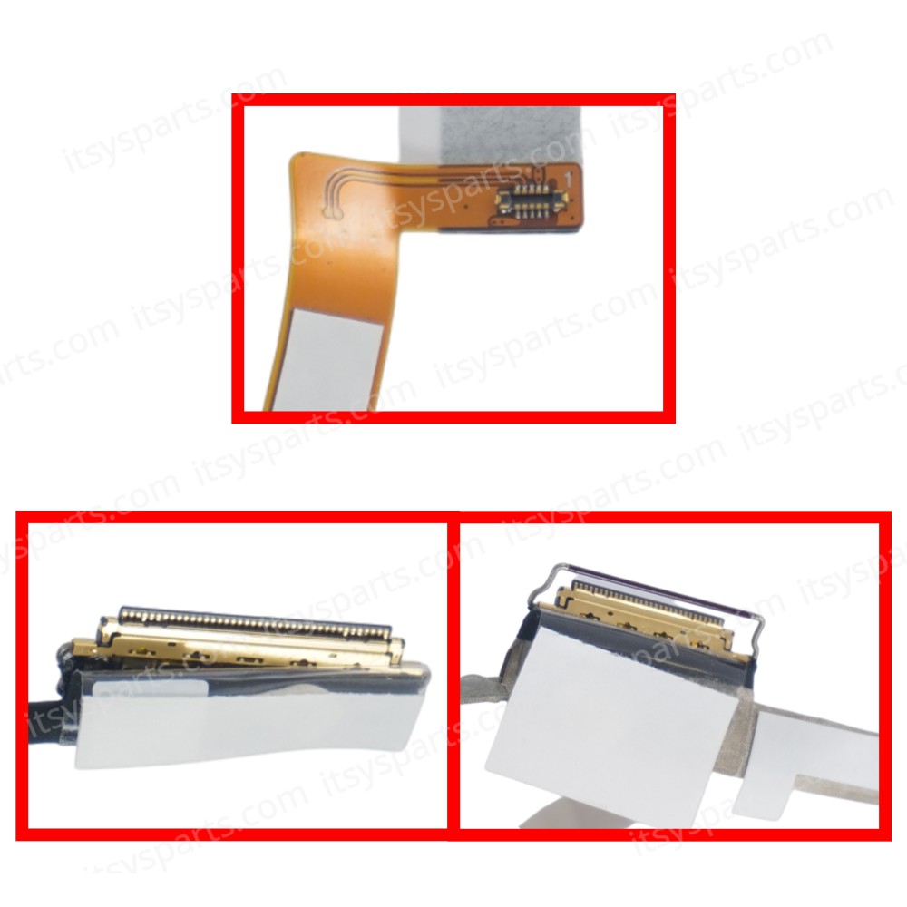 Monitor Cable - Flex Video Screen LCD Cable for Laptop Dell Vostro 15 5501 5508 Non Touch 0YKHCF YKHCF 450.0KU02.0041 eDP 30pins Monitor cable ( Code 1-FLEX1369 )