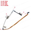 Monitor Cable - Flex Video Screen LCD Cable for Laptop Dell Vostro 15 5501 5508 Non Touch 0YKHCF YKHCF 450.0KU02.0041 eDP 30pins Monitor cable ( Code 1-FLEX1369 )