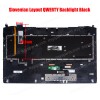 Slovenian Laptop Keyboard Palmrest for Asus ROG G750 G750J G750JH G750JM G750JS G750JW G750JX G750JY G750JZ 13N0-P4A0221 13NB00M1P15111-1 90NB00M1-R31WB0 SL Backlit Black ( SKU.40320SLPALM )