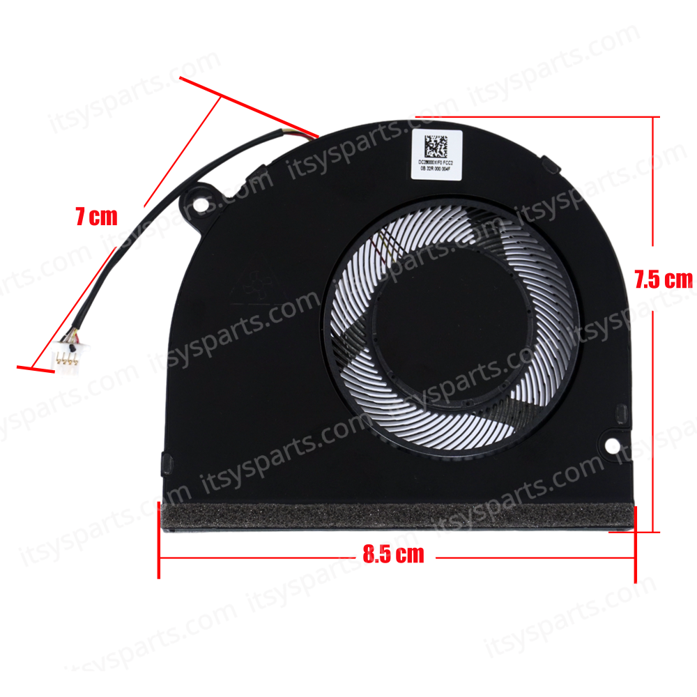 Laptop Fan - CPU Cooling Fan for Acer Swift SF314-43 Ryzen7 SF314-511-501B N20C12 2021 Version DFS5K22B15673S DC28000XIF0 FNM2 23.AB2N2.001 4pin ( Code 81181 )
