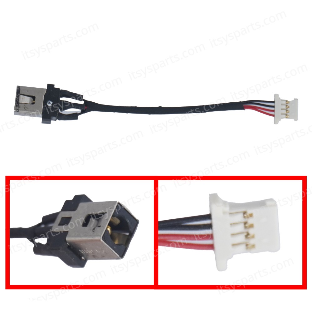 DC Power Jack Socket for Lenovo Ideapad S340-15API S340-15IIL S340-15IIL S340-15IWL 5C10S29911 DC301014G00 with cable 6cm 4pins ( Ref.3994 ) DC Power Jack Socket for Lenovo Ideapad S340-15API S340-15IIL S340-15IIL S340-15IWL 5C10S29911 DC301014G00 with cable 6cm 4pins ( Ref.3994 )