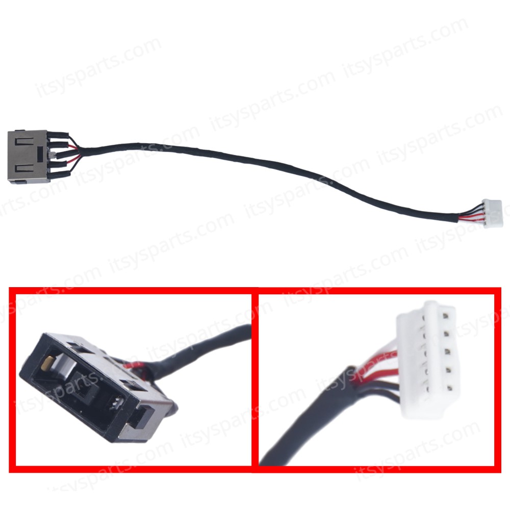 DC Power Jack Socket for Lenovo Thinkpad X240 X250 00HT429 00HT430 00HT431 00HT432 04X5357 04X5358 04Y1680 04Y1681 DC30100L800 with cable 13.2cm 5pins Square Slim Tip ( Ref.31005 ) DC Power Jack Socket for Lenovo Thinkpad X240 X250 00HT429 00HT430 00HT431 00HT432 04X5357 04X5358 04Y1680 04Y1681 DC30100L800 with cable 13.2cm 5pins Square Slim Tip ( Ref.31005 )